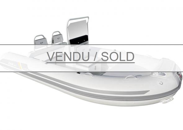 Luxury yacht tender ZAR MINI LUX RIDER 14 aluminium RIB for sale