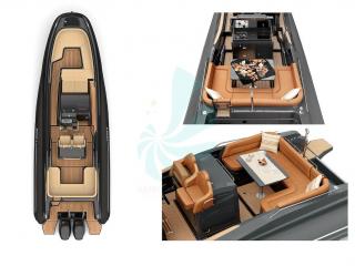 ZAR 95 Sport Luxury Rib Boat for sale