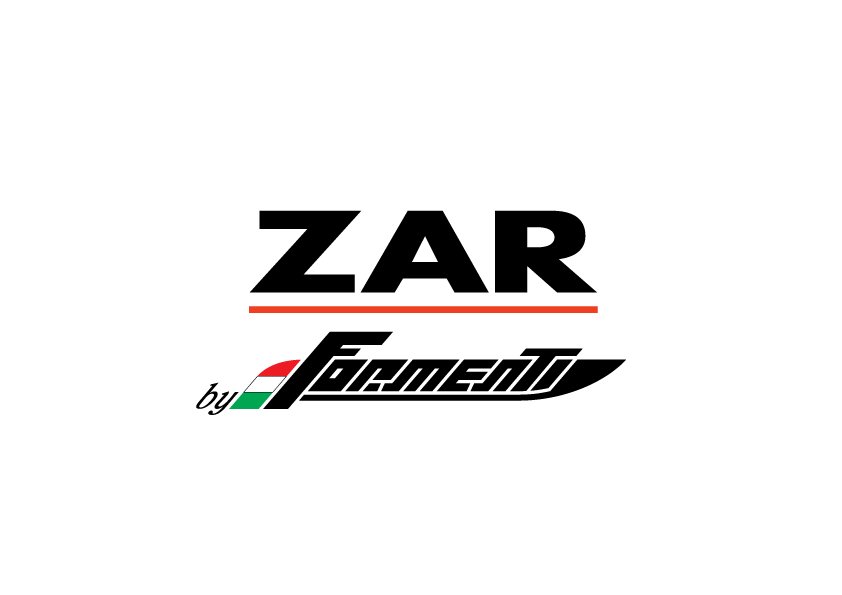 Zar Formenti logo carré noir et fond blanc